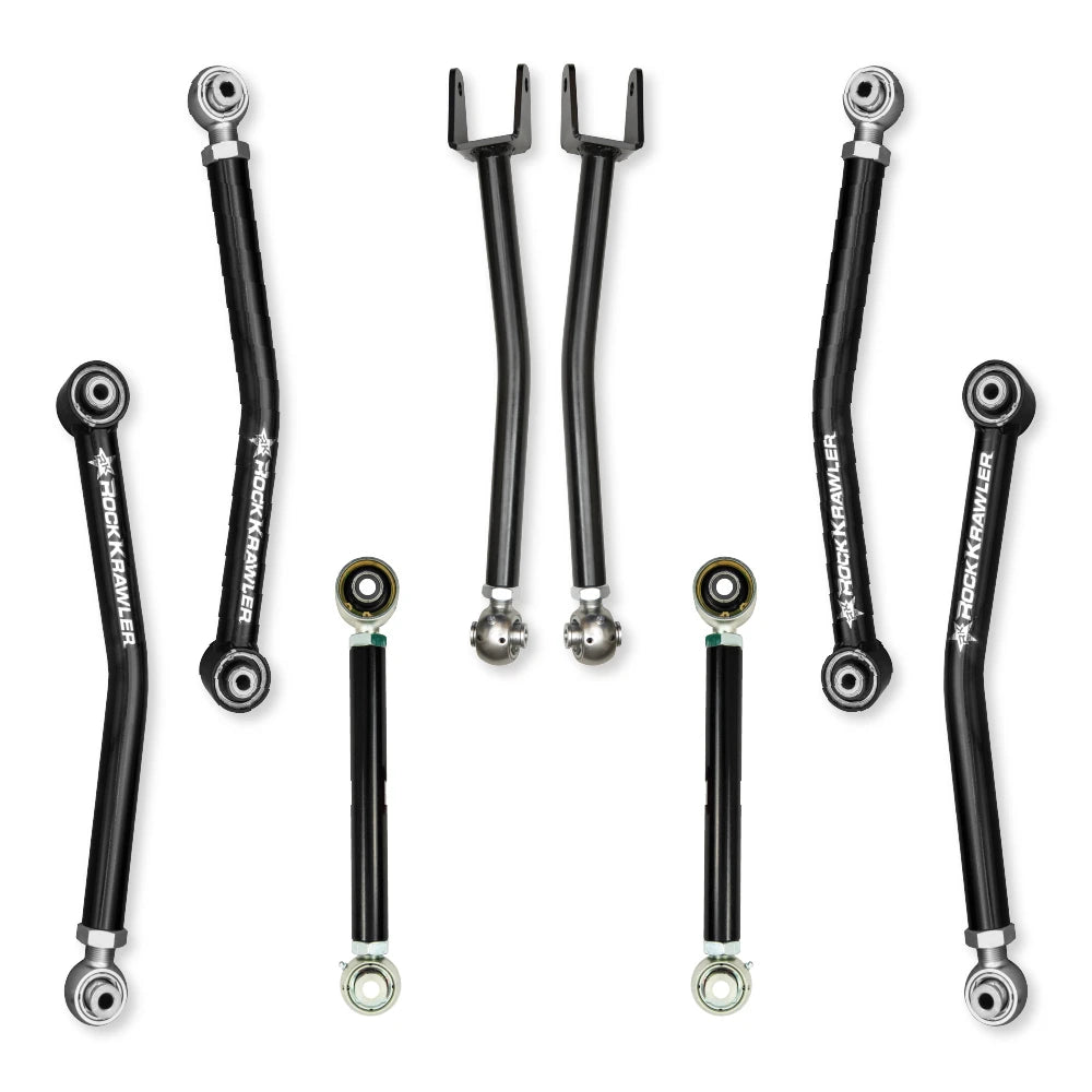Rock Krawler X-Factor Mid-Arm Control Arm Package for Jeep Wrangler JL/JLU