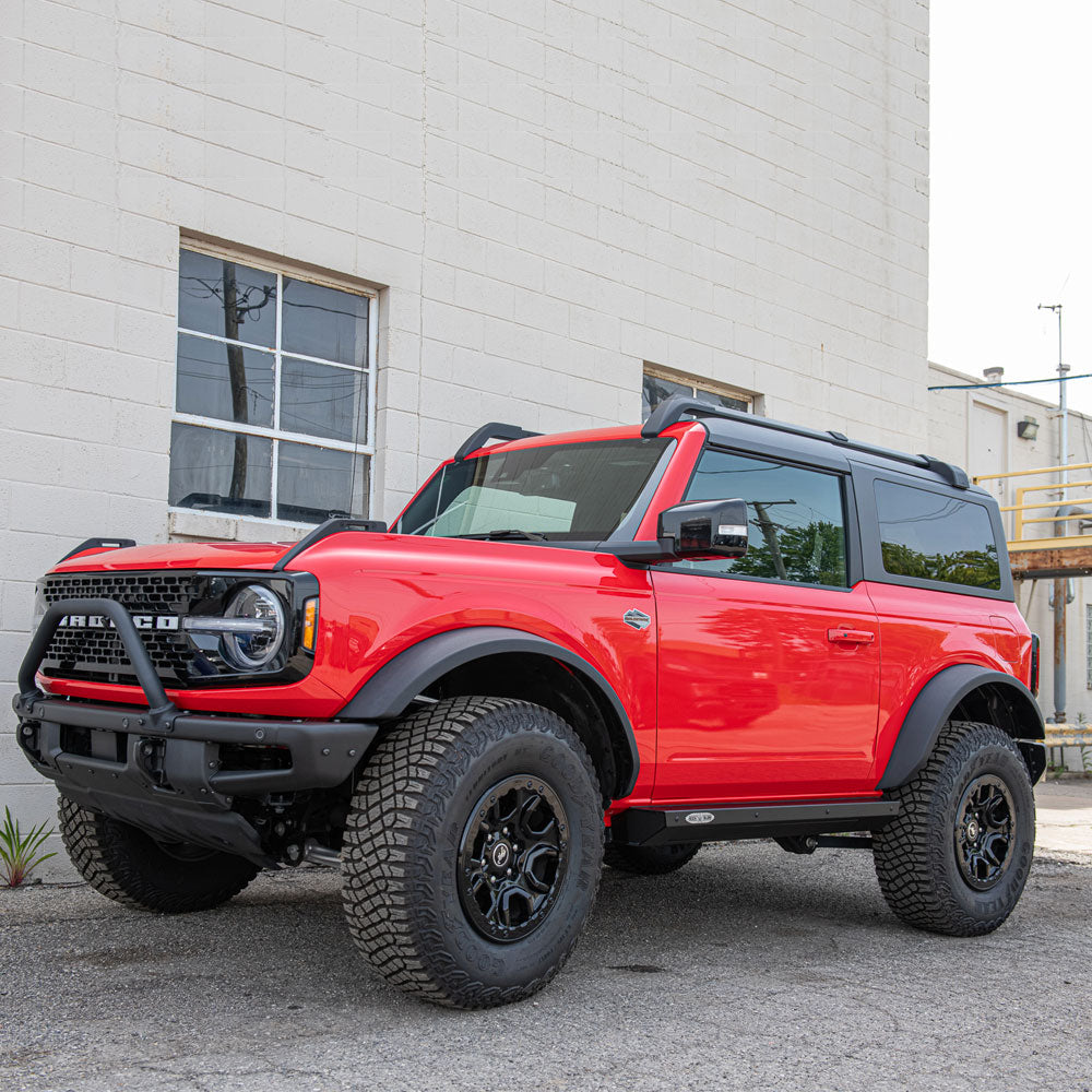 Bronco Side Step Sliders For 21-Pres Bronco 2 Door Models Drivers Side Sub Part Rock Slide Engineering BD-SS-300-BR2D