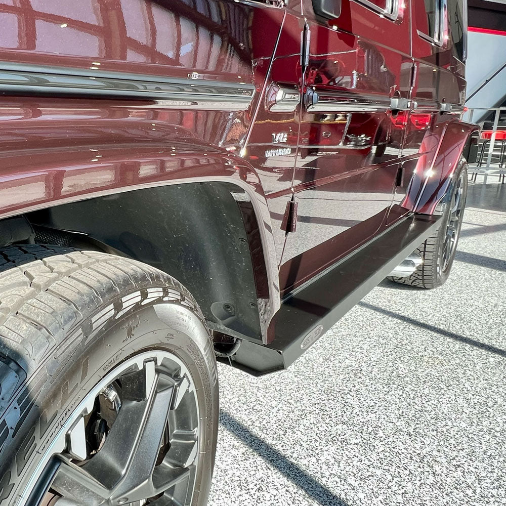 Mercedes-Benz G-Wagen Step Sliders Drivers Side Rock Slide Engineering BD-SS-300-GWGD
