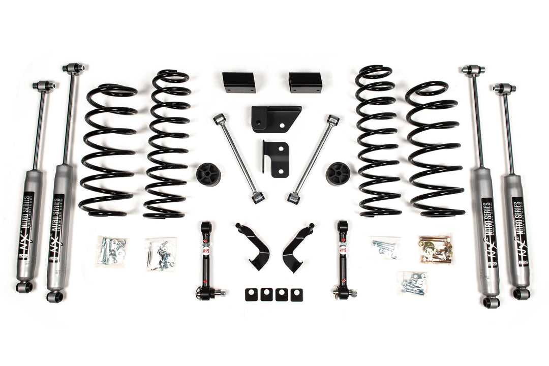 2 Inch Lift Kit Jeep Wrangler JL 18-25 4-Door NX2 Nitro Shocks BDS1435H