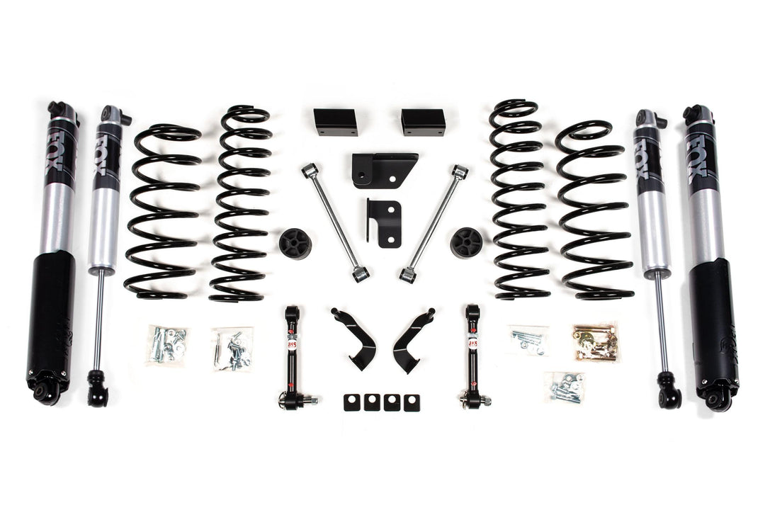 2 Inch Lift Kit Jeep Wrangler JL 18-25 4-Door Fox 2.5 Performance Shocks BDS1435PS