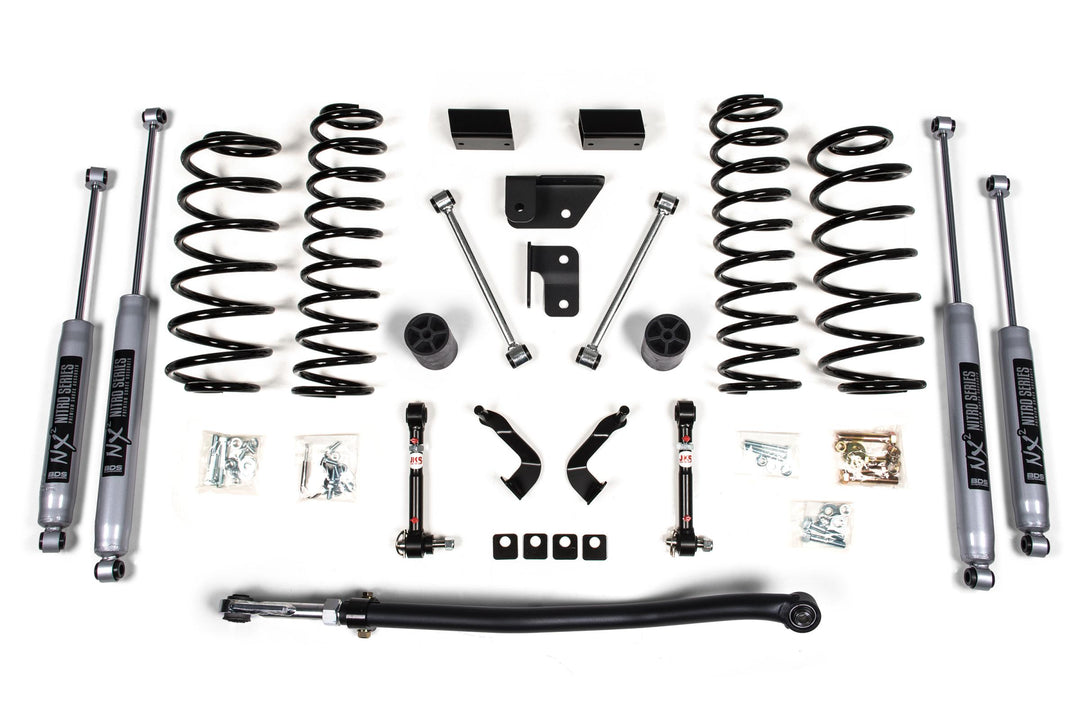 3 Inch Lift Kit Jeep Wrangler JL 18-25 4-Door Fox 2.5 Performance Shocks BDS1437PS