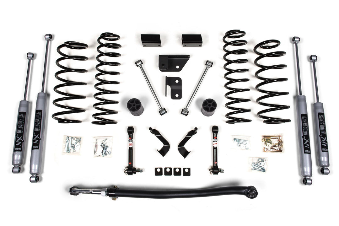 3 Inch Lift Kit Jeep Wrangler JL 18-25 2-Door NX2 Nitro Shocks BDS1438H