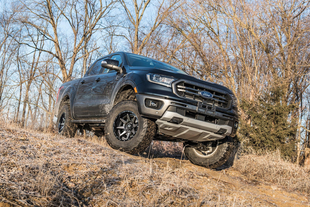 3.5 Inch Lift Kit FOX 2.5 Coil-Over Ford Ranger 19-23 4WD Cast Aluminum Fox 2.0 Performance Elite Shocks BDS1545FPE