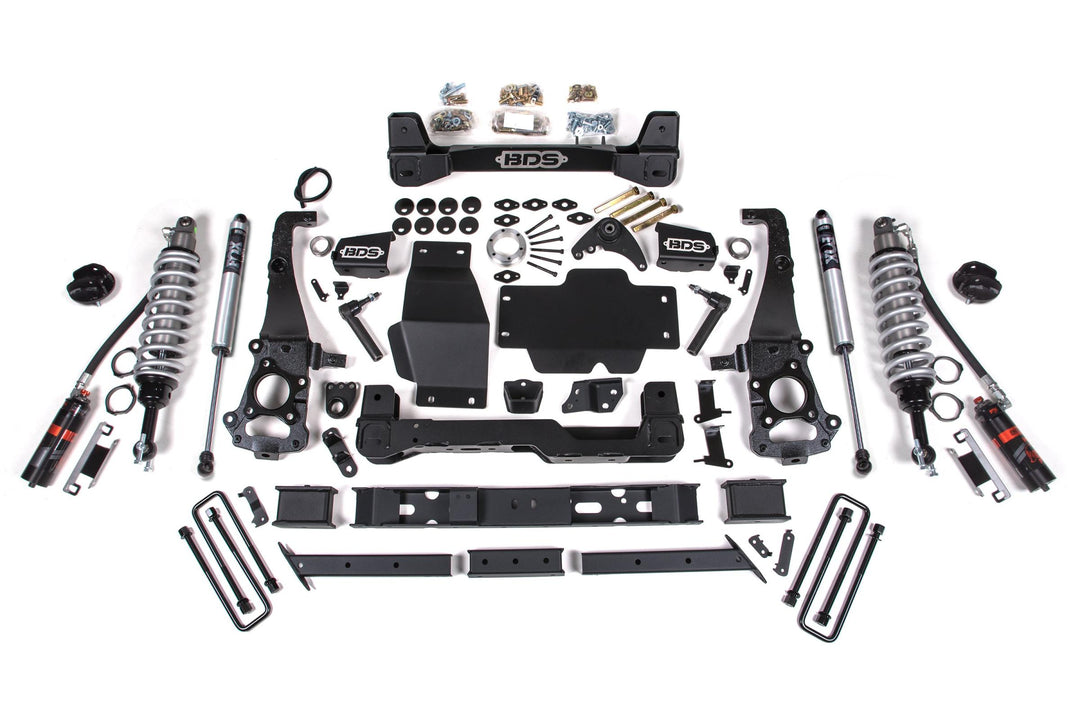 6 Inch Lift Kit FOX 2.5 Coil-Over Ford Ranger 19-23 4WD Cast Aluminum Knuckle  BDS1547FDSC