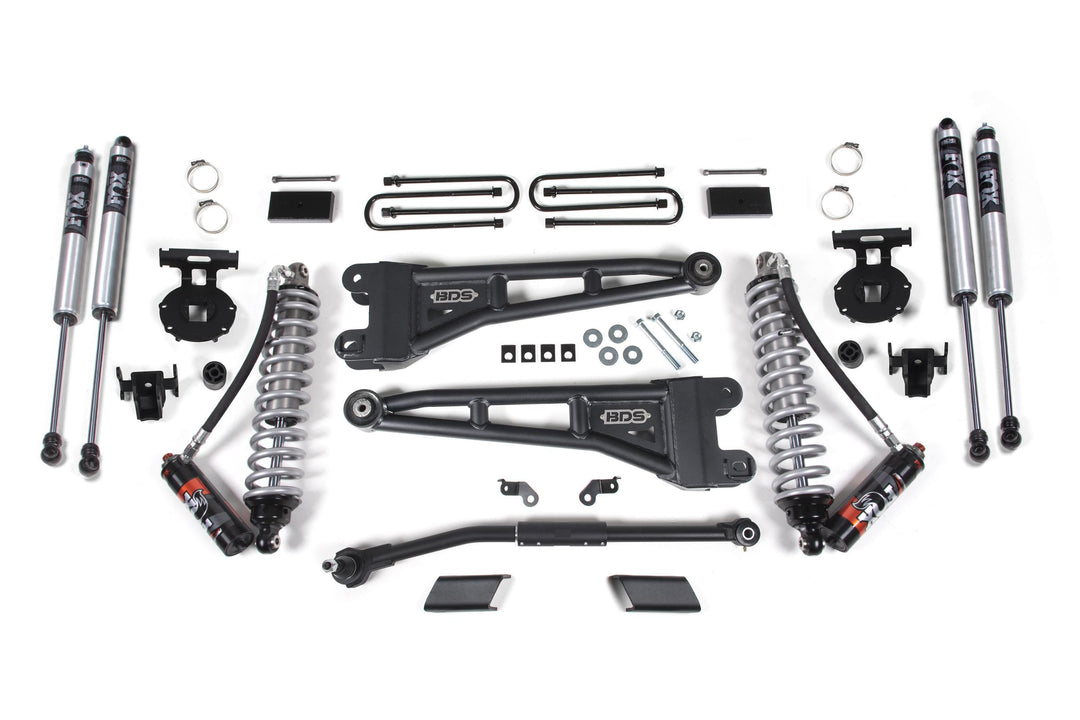 3 Inch Lift Kit w/ Radius Arm FOX 2.5 Performance Elite Coil-Over Conversion Ford F250/F350 Super Duty 20-22 4WD Diesel BDS1549FPE