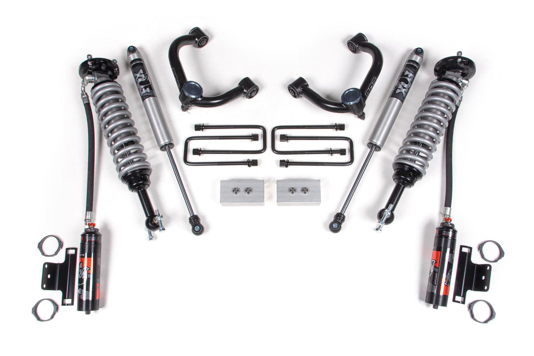 3 Inch Lift Kit FOX 2.5 Performance Elite Coil-Over Ford F150 14-20 4WD BDS1588FPE