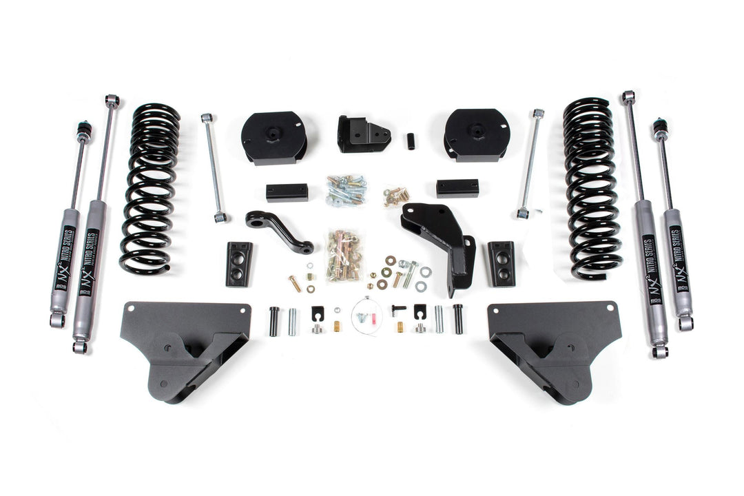 4 Inch Lift Kit Ram 2500 14-18 4WD Gas Rear Lift Coil Spacer NX2 Nitro Shocks BDS1609H