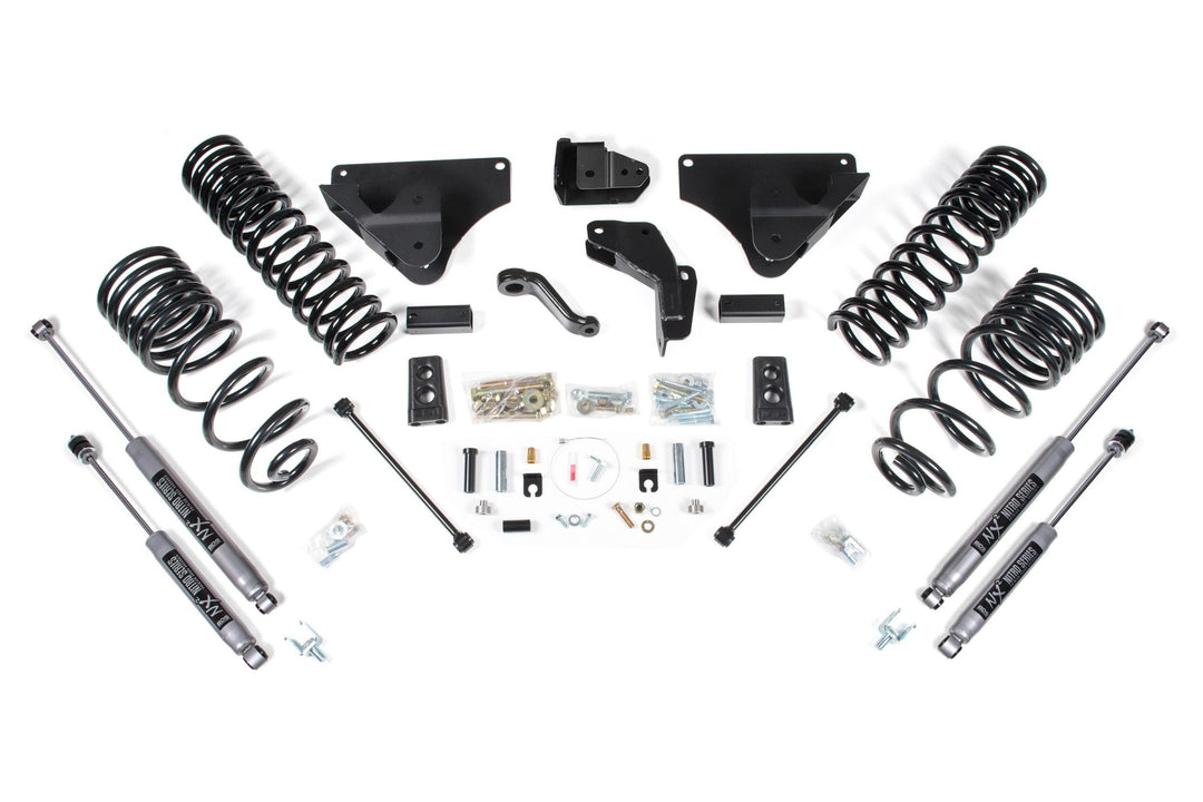 4 Inch Lift Kit Ram 2500 14-18 4WD Gas Rear Lift Coil Springs NX2 Nitro Shocks BDS1610H