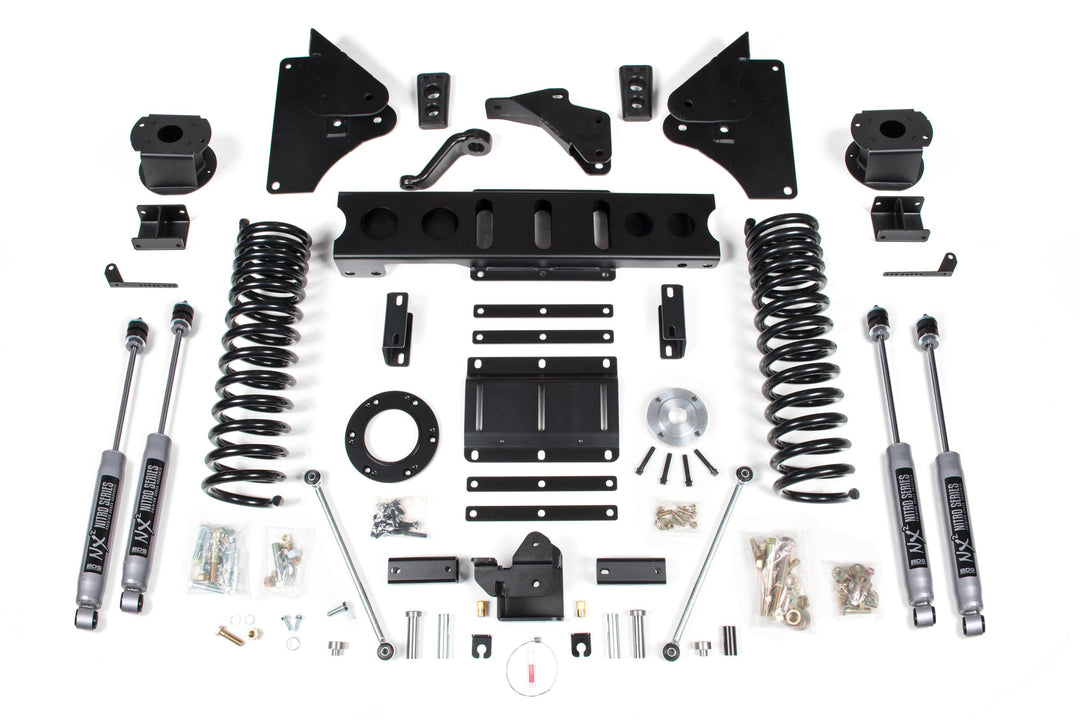 6 Inch Lift Kit Ram 2500 w/ Rear Air Ride 14-18 4WD Diesel Fox 2.0 Performance Shocks BDS1627FS