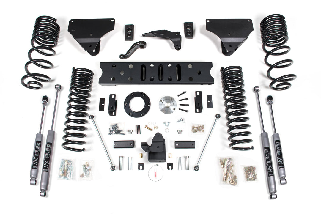 4 Inch Lift Kit Ram 2500 Power Wagon 14-18 4WD Fox 2.0 Performance Shocks BDS1636FS