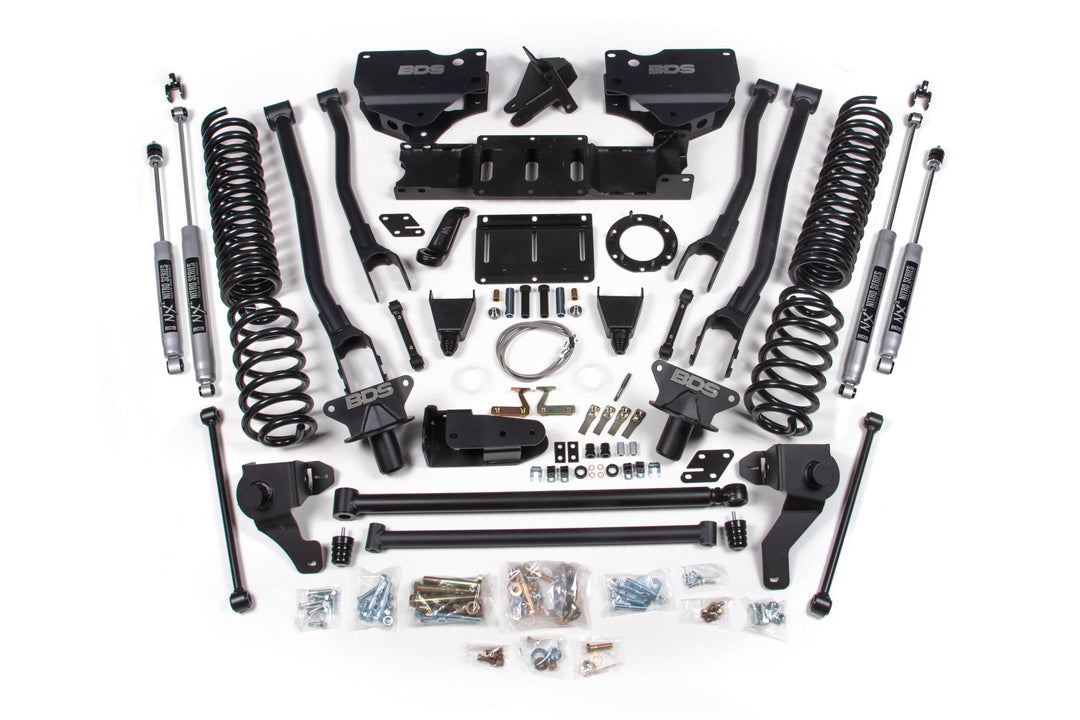 8 Inch Lift Kit w/ 4-Link Ram 2500 19-24 4WD Diesel NX2 Nitro Shocks BDS1727H