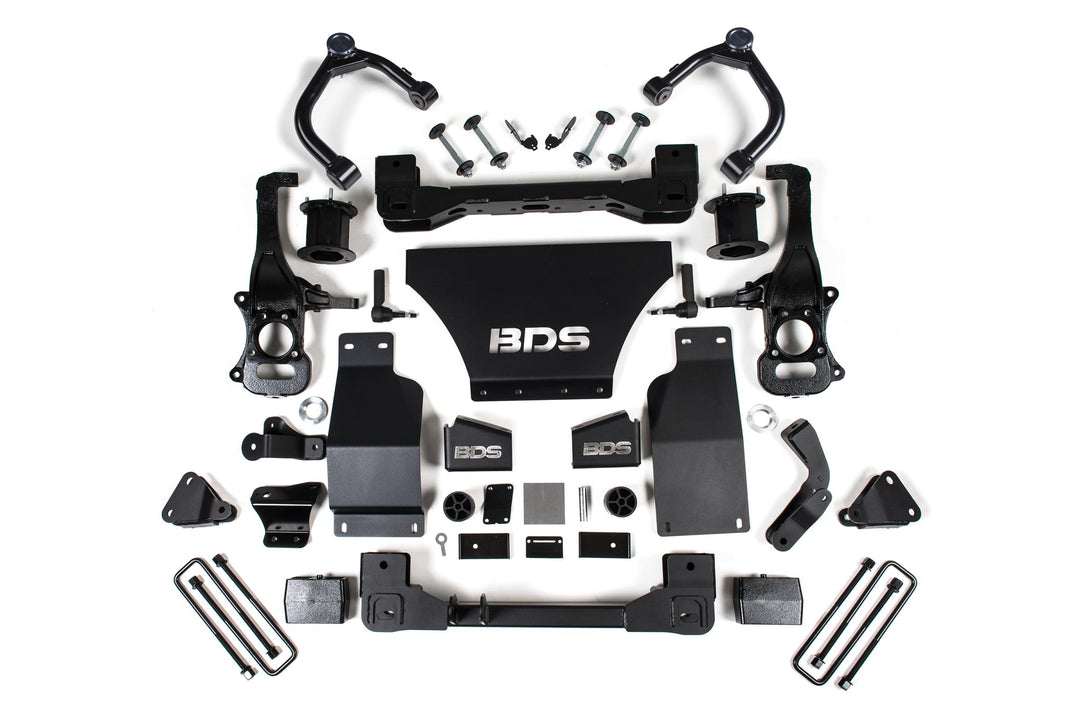 4 Inch Lift Kit Adaptive Ride Control Only Chevy Silverado High Country or GMC Denali 1500 19-24 4WD Gas BDS1808H
