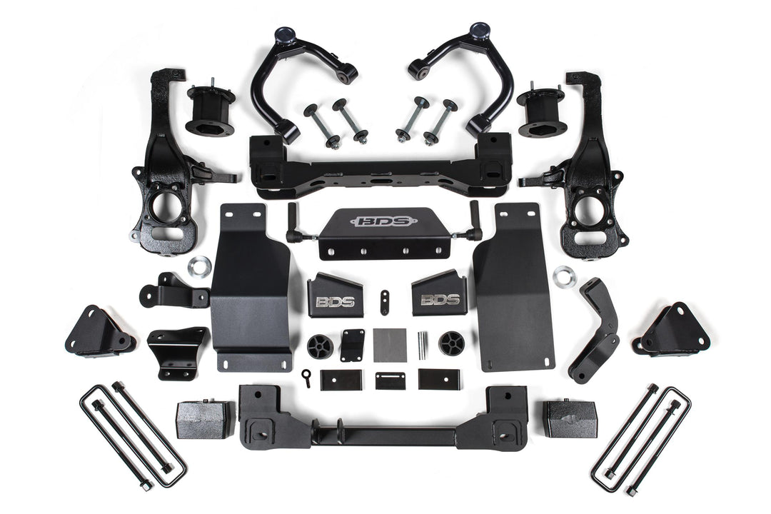 4 Inch Lift Kit Adaptive Ride Control Only Chevy Silverado High Country or GMC Denali 1500 19-24 4WD Diesel BDS1810H