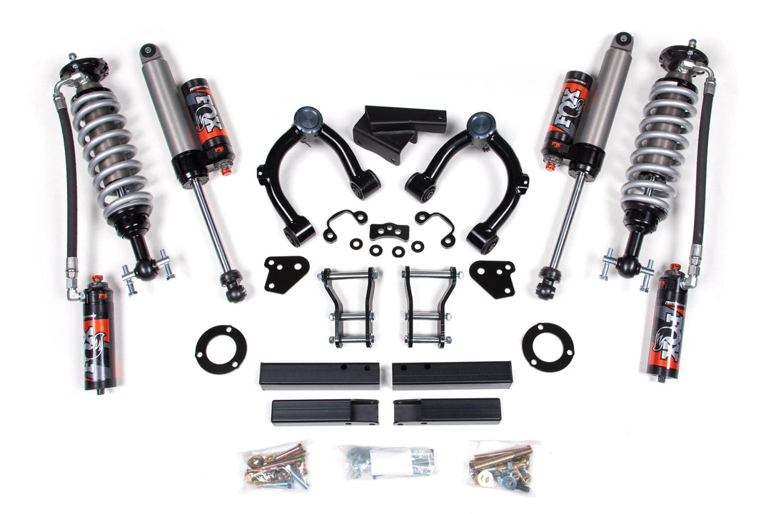 3.5 Inch Lift Kit FOX 2.5 Coil-Over Ford Ranger 19-23 4WD Cast Steel Fox 2.5 Performance Elite Shocks BDS1910FPE