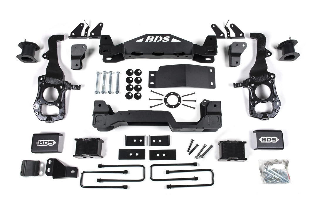 6 Inch Lift Kit Ford F150 21-24 4WD CCD Equipped BDS Suspension BDS1961H
