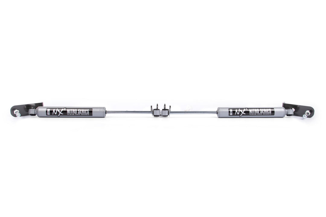 Dual Steering Stabilizer Kit w/ NX2 Shocks Silverado/Sierra 1500 99-06 4WD BDS2003DH