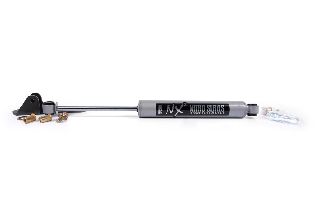 Single Steering Stabilizer Kit w/ NX2 Shock Silverado/Sierra 2500/3500HD 16-24 4WD BDS2004SH