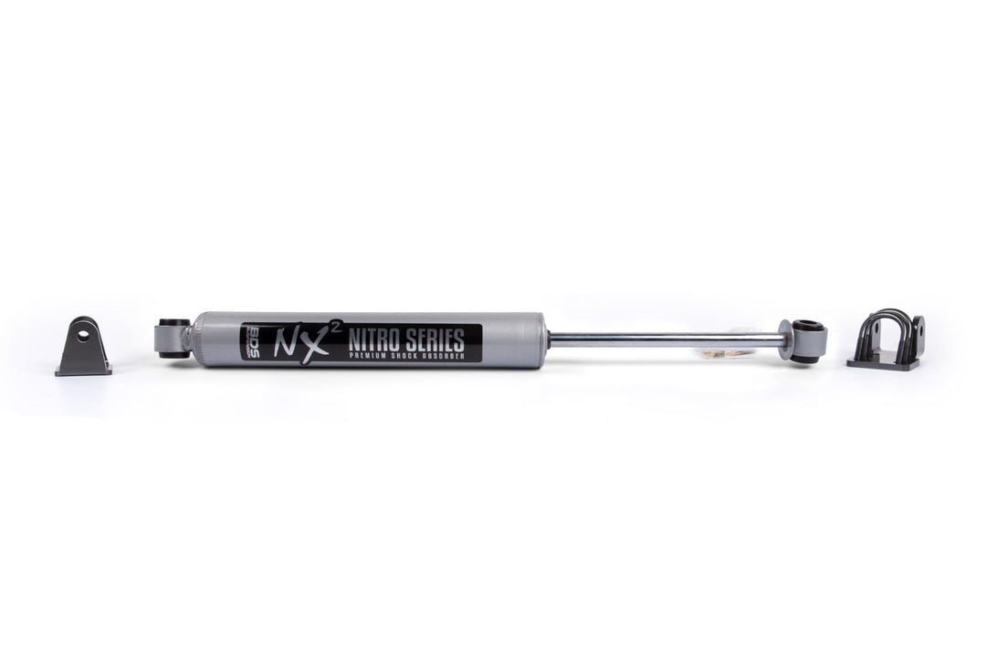 Single Steering Stabilizer Kit w/ NX2 Shock Silverado/Sierra 1500/2500 88-98 4WD Without OE Stabilizer BDS2007SH