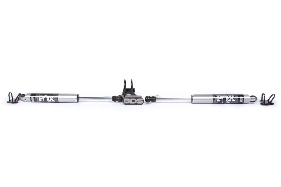 Dual Steering Stabilizer Kit w/ FOX 2.0 Performance Shocks Chevy/GMC Truck 73-87 and SUV 73-91 4WD BDS2009DF