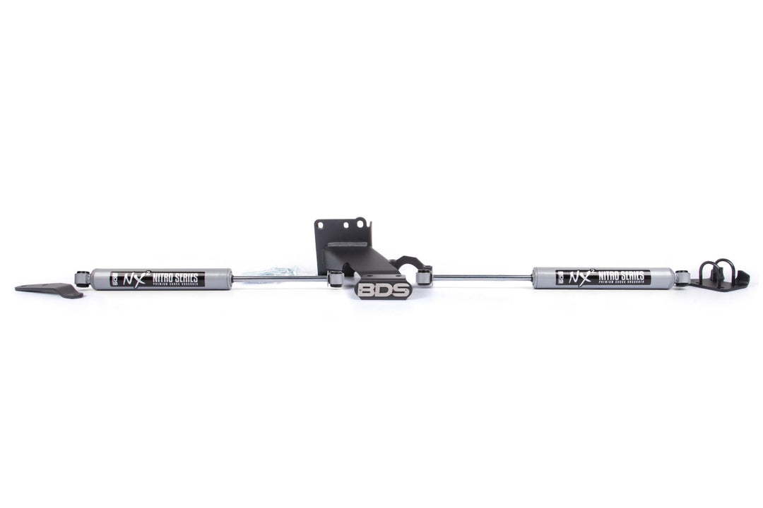 Dual Steering Stabilizer Kit w/ NX2 Shocks Ram 2500 14-18 and 3500 13-18 4WD BDS2015DH