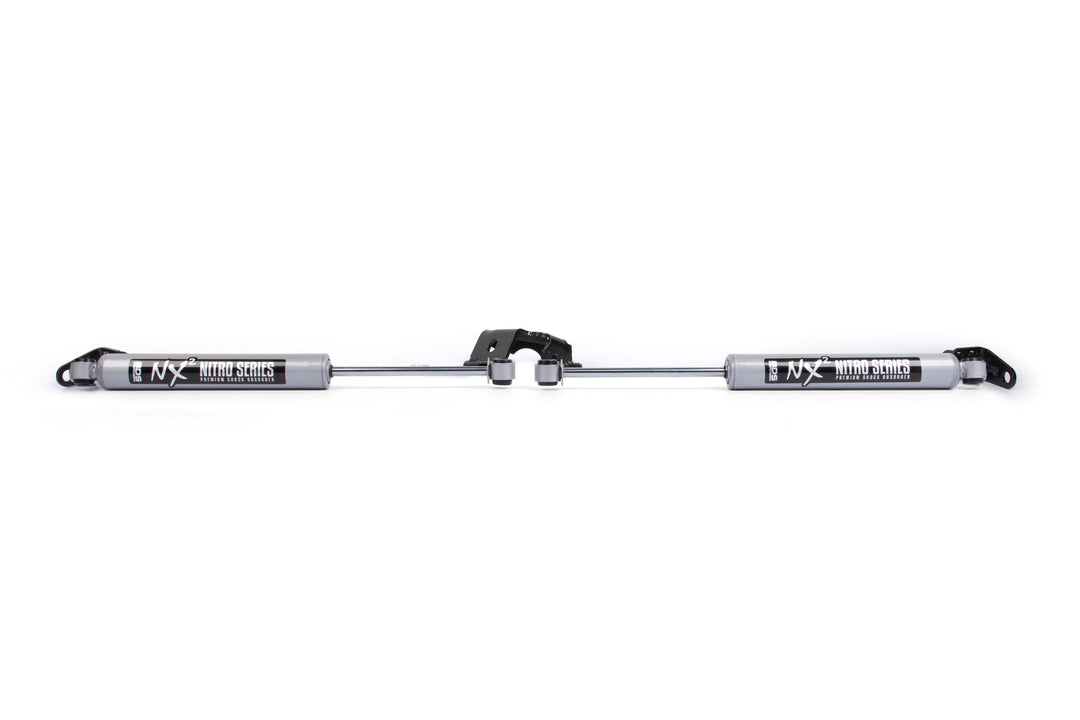 Dual Steering Stabilizer Kit w/ NX2 Shocks Ford F150 04-08 4WD With BDS Replacement Struts BDS2018DH