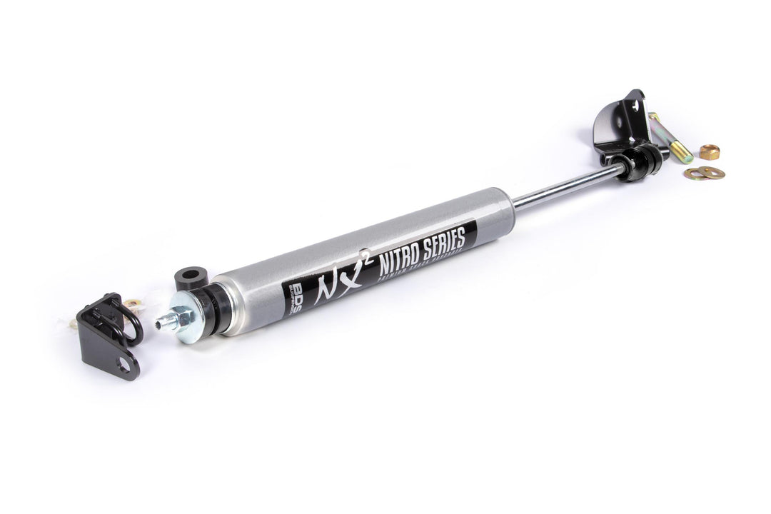 Single Steering Stabilizer Kit w/ NX2 Shock Ford F150 04-08 4WD With BDS Strut Spacers BDS2019SH