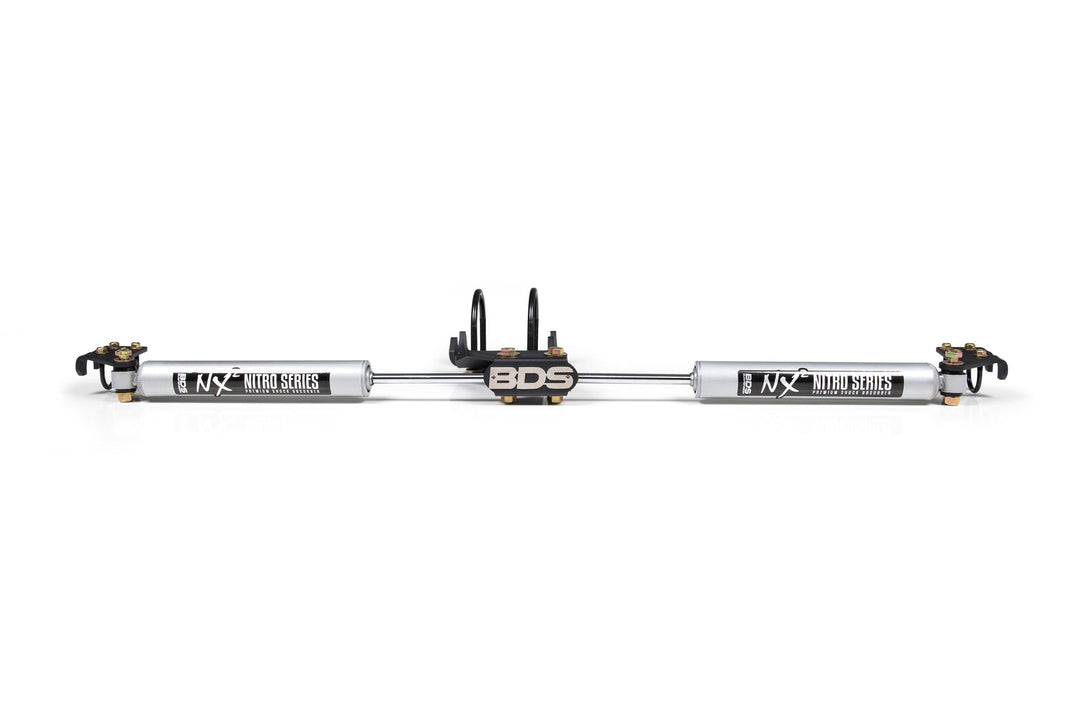 Dual Steering Stabilizer Kit w/ NX2 Shocks Ford F250/F350 Super Duty 05-24 4WD BDS2022DH