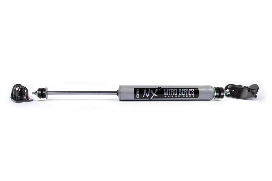 Single Steering Stabilizer Kit w/ NX2 Shock Jeep CJ Series and M38A1 41-86 BDS2029SH