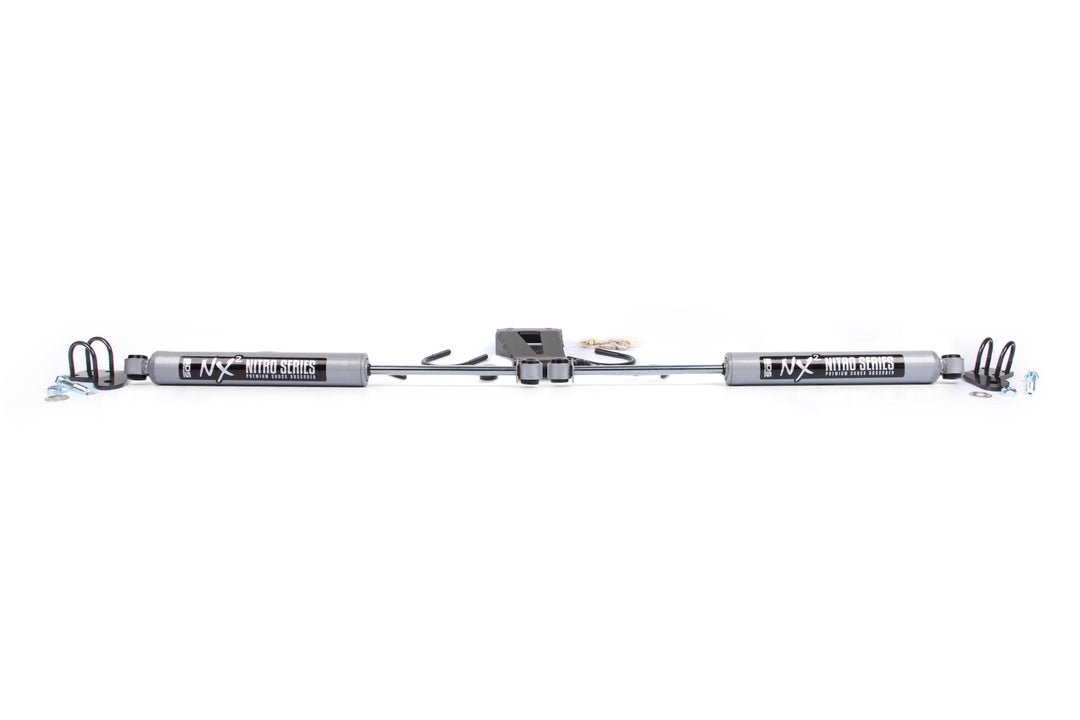 Dual Steering Stabilizer Kit w/ NX2 Shocks Jeep Grand Cherokee WJ 99-04 BDS2030DH