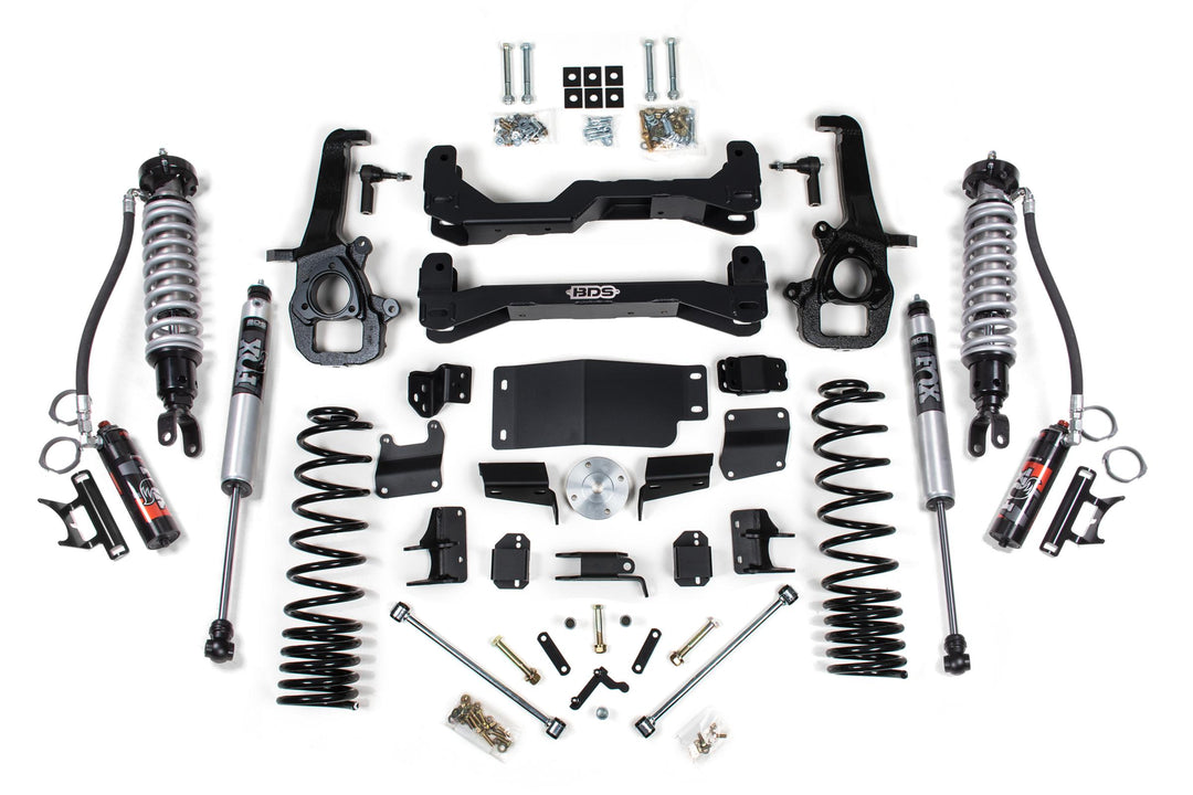 6 Inch Lift Kit FOX 2.5 Performance Elite Coil-Over Ram 1500 19-24 4WD Large Bore Fox 2.5 Performance Elite Shocks BDS2108FPE