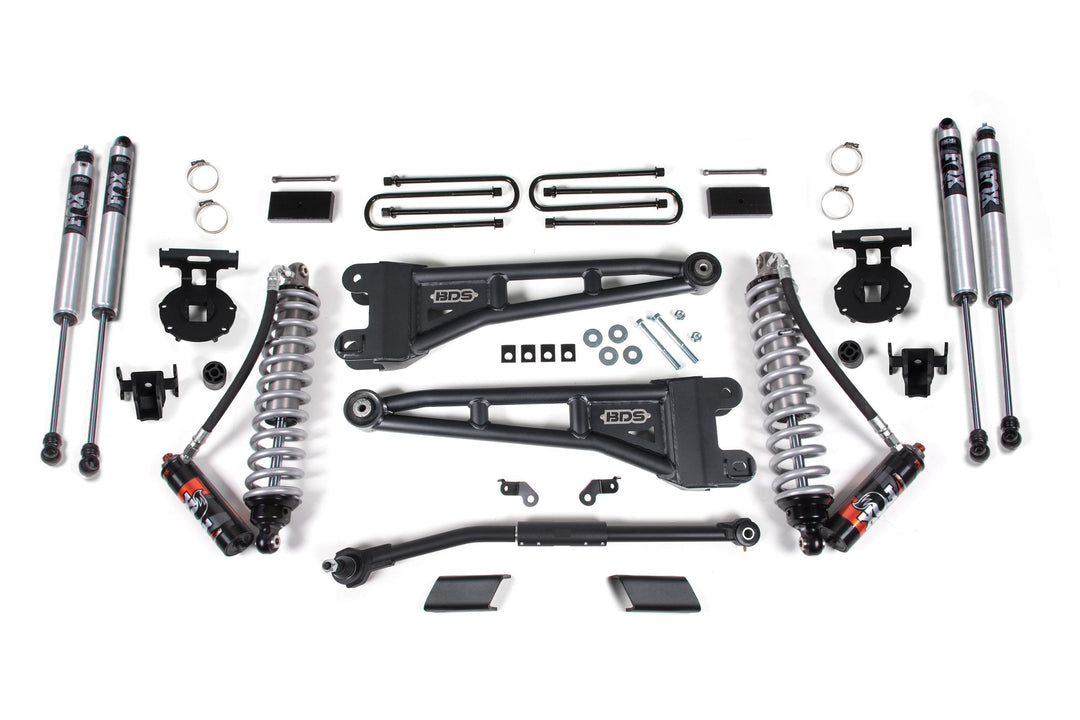 3 Inch Lift Kit w/ Radius Arm FOX 2.5 Coil-Over Conversion Performance Elite Ford F250/F350 Super Duty 23-24 4WD BDS2201FPE