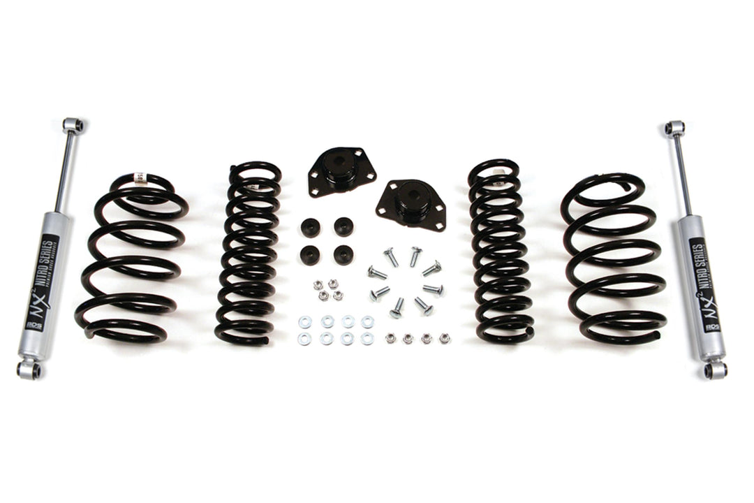 2 Inch Lift Kit Jeep Liberty KJ 02-07 NX2 Nitro Shocks BDS442H