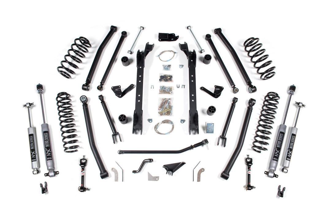 4.5 Inch Lift Kit Long Arm Conversion Jeep Wrangler TJ 97-06 NX2 Nitro BDS477H