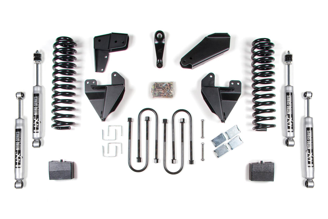 6 Inch Lift Kit Ford F100/F150 80-96 4WD 4 Inch Block Kit with Add A Leaf NX2 Nitro BDS509H