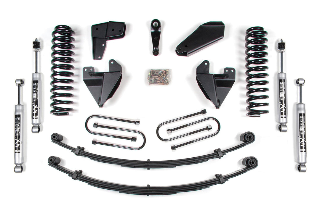 6 Inch Lift Kit Ford F100/F150 80-96 4WD 6 Inch Leaf Springs NX2 Nitro BDS511H