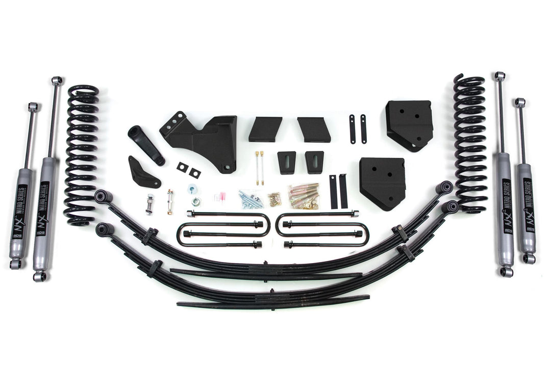 6 Inch Lift Kit Ford F250/F350 Super Duty 11-16 4WD Diesel Factory 3 Inch Rear Blocks FOX 2.0 Performance BDS595FS