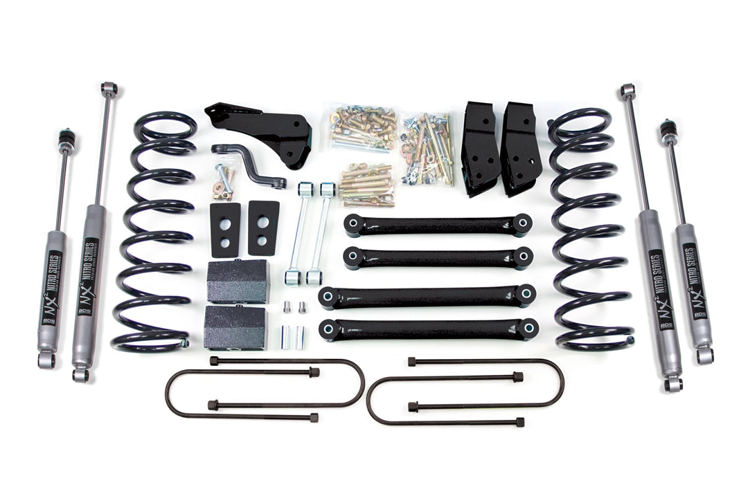 4 Inch Lift Kit Dodge Ram 2500 Power Wagon 09-13 4WD Gas Block Kit Fox 2.0 Performance BDS615FS