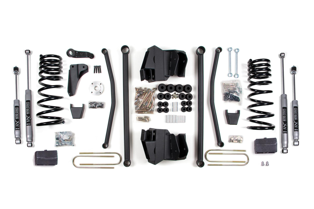 8 Inch Leaf Spring Lift Kit Long Arm Dodge Ram 2500 09-13 4WD Diesel Fox 2.0 Performance Shocks BDS675FS