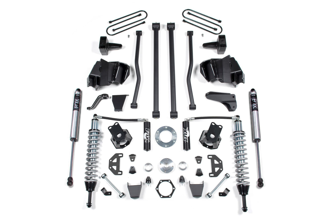 6 Inch Lift Kit Long Arm & FOX 2.5 Coil-Over Conversion Dodge Ram 2500/3500 2008 4WD Fox 2.5 Performance Shocks Diesel Rear Leaf Springs Fox 2.5 Performance Shocks BDS683F