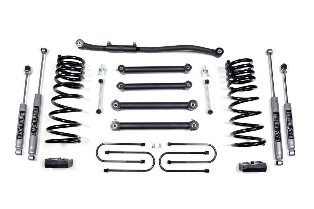 3 Inch Lift Kit Dodge Ram 2500 03-13 & 3500 03-12 4WD Diesel 3.5 Inch Axle NX2 Nitro Shocks BDS691H