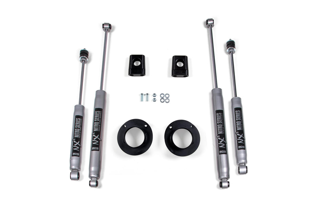2 Inch Leveling Kit Ram 3500 13-24 4WD NX2 Nitro Shocks BDS694H