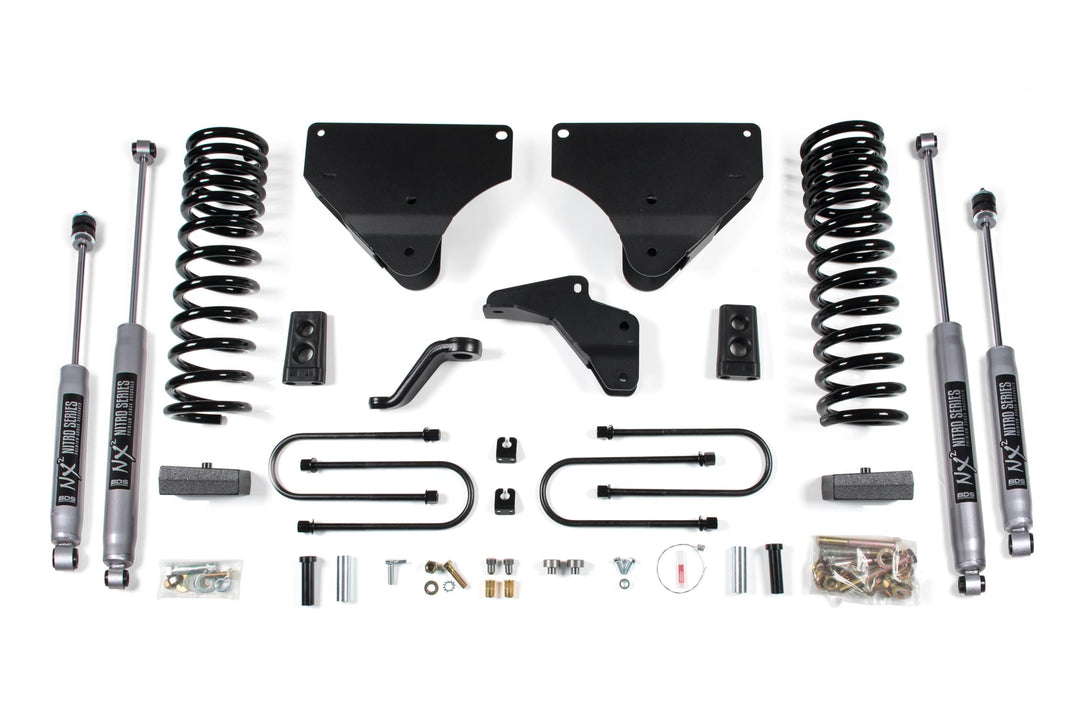 4 Inch Lift Kit Ram 3500 13-18 4WD Diesel 3 Inch Block NX2 Nitro BDS696H