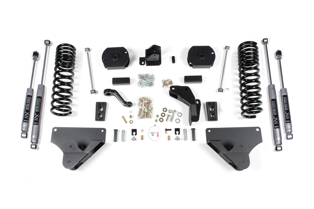 4 Inch Lift Kit Ram 2500 14-18 4WD Diesel Coil Spacers Fox 2.0 Performance Shocks BDS698FS