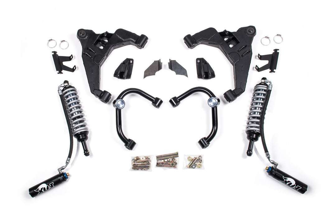 FOX 2.5 Coil-Over Conversion Upgrade 6.5 Inch Lift Factory Series Silverado/Sierra 2500HD/3500HD 11-19 4WD Fox 2.5...