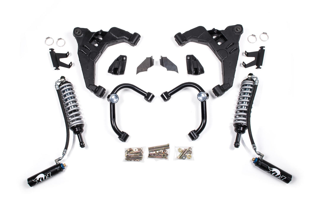 FOX 2.5 Coil-Over Conversion Upgrade 6.5 Inch Lift Factory Series Silverado/Sierra 2500HD/3500HD 11-19 4WD Fox 2.5 Performance Shocks Diesel Fox 2.5 Performance Shocks BDS735FDSC