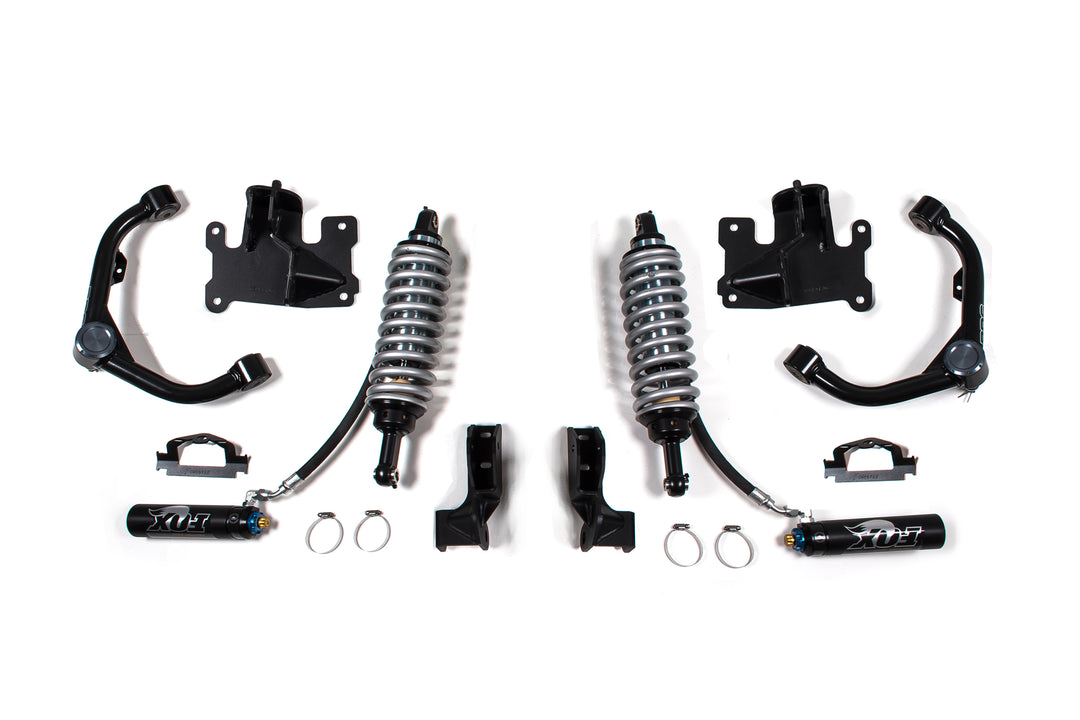 FOX 2.5 Coil-Over Conversion Upgrade 6.5 Inch Lift Factory Series Silverado/Sierra 2500HD/3500HD 01-10 4WD Fox 2.5...