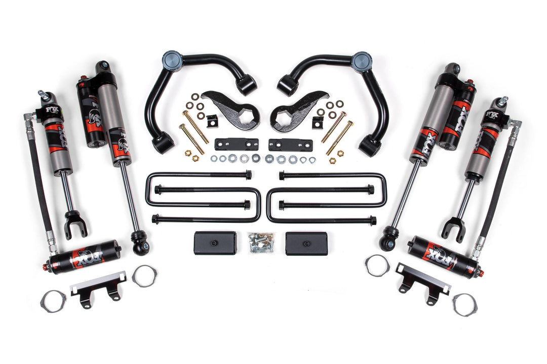 3 Inch Lift Kit FOX Performance Elite Silverado/Sierra 2500HD/3500HD 20-24 3 Inch Block With Overload BDS761FPE