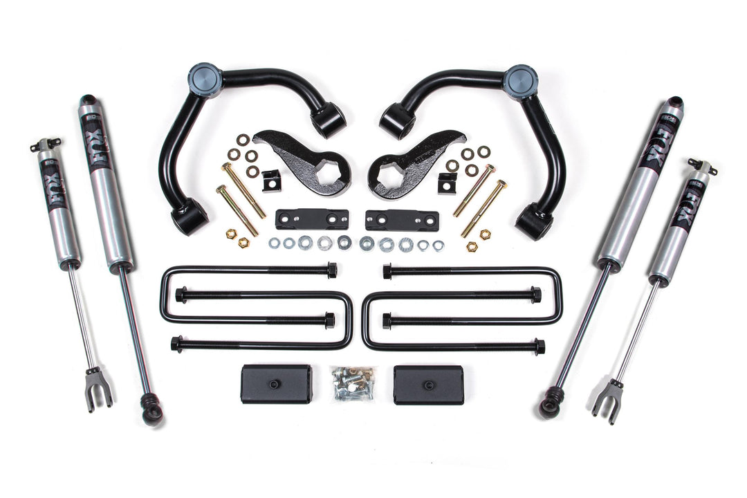 3 Inch Lift Kit Silverado/Sierra 2500HD/3500HD 20-24 3 Inch Block Kit with Overload Fox 2.0 Performance Shocks BDS761FS