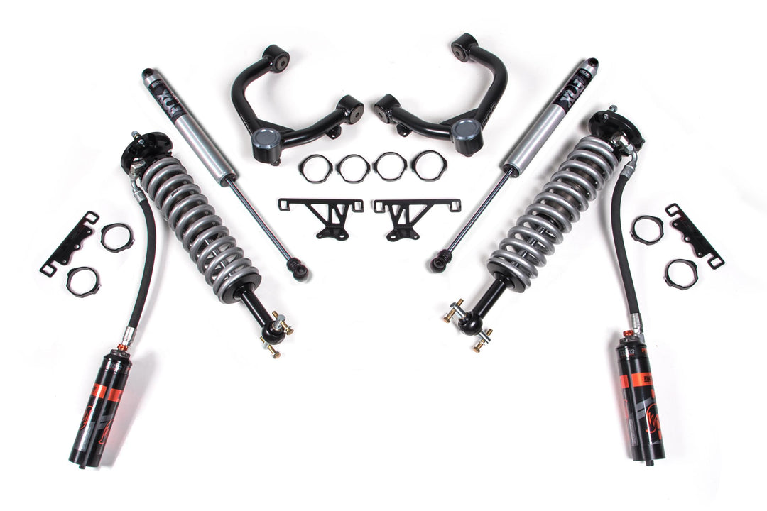2 Inch Lift Kit FOX 2.5 Coil-Over Silverado/Sierra 1500 19-24 4WD Fox 2.5 Performance Elite Shocks BDS771FDSC